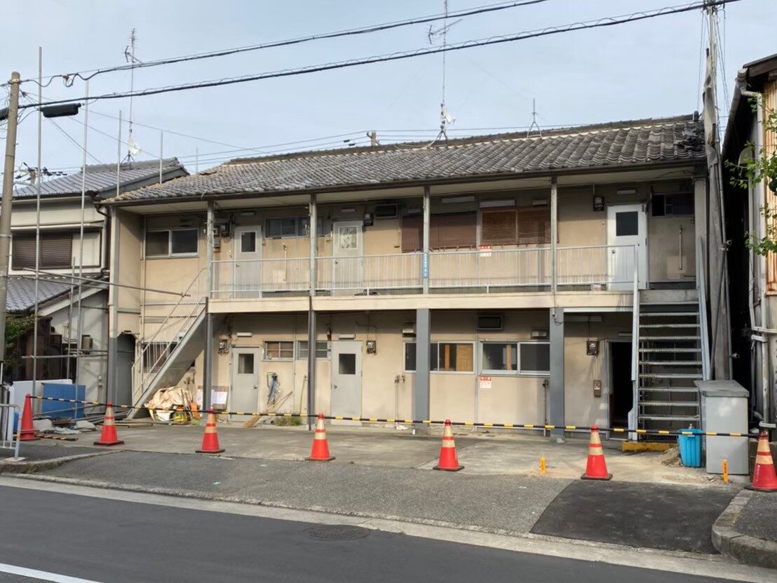 大阪市東住吉区・木造2階建アパート・70坪